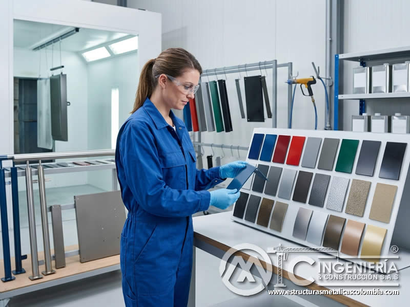 Impacto de personalización en eficiencia y productividad de pinturas en polvo para procesos de acabado metálico en Bogotá, Colombia. Montajes, Ingeniería y Construcción. MIC SAS.