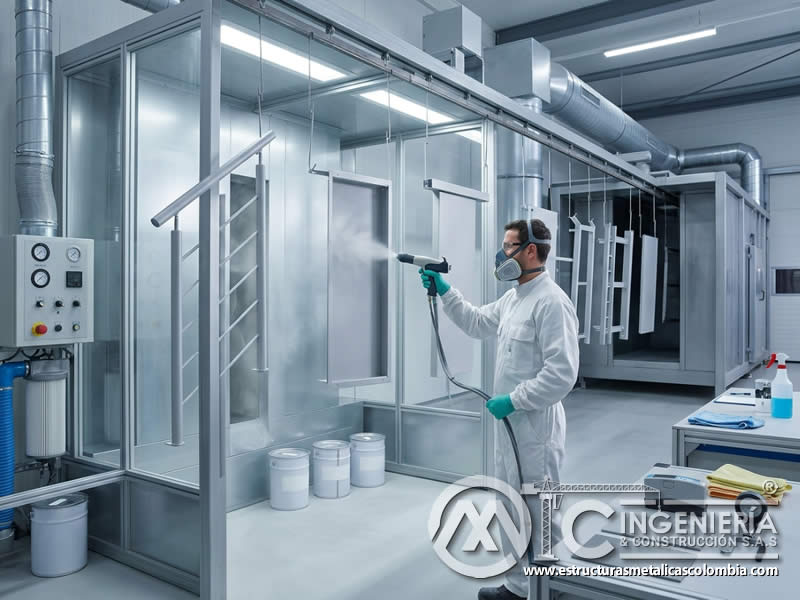 Impacto en salud y medio ambiente de pinturas en polvo antibacterianas con formulaciones controladas y aplicación segura sobre metal en Bogotá, Colombia. Montajes, Ingeniería y Construcción. MIC SAS.