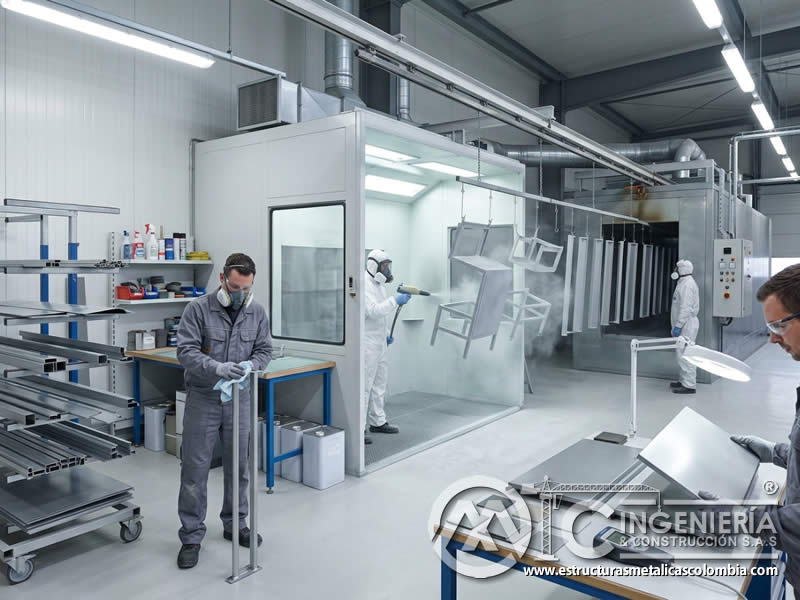 Futuro de las pinturas en polvo antimicrobianas con recubrimientos funcionales, durables e higiénicos para superficies metálicas en Bogotá, Colombia. Montajes, Ingeniería y Construcción. MIC SAS.