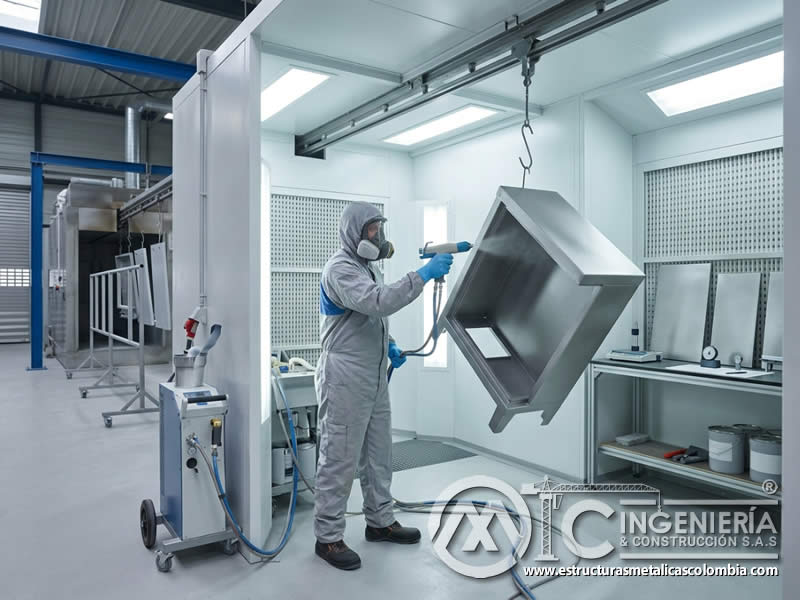 Durabilidad de propiedades antimicrobianas en pinturas en polvo sobre superficies metálicas sometidas a limpieza, contacto y uso continuo en Bogotá, Colombia. Montajes, Ingeniería y Construcción. MIC SAS.