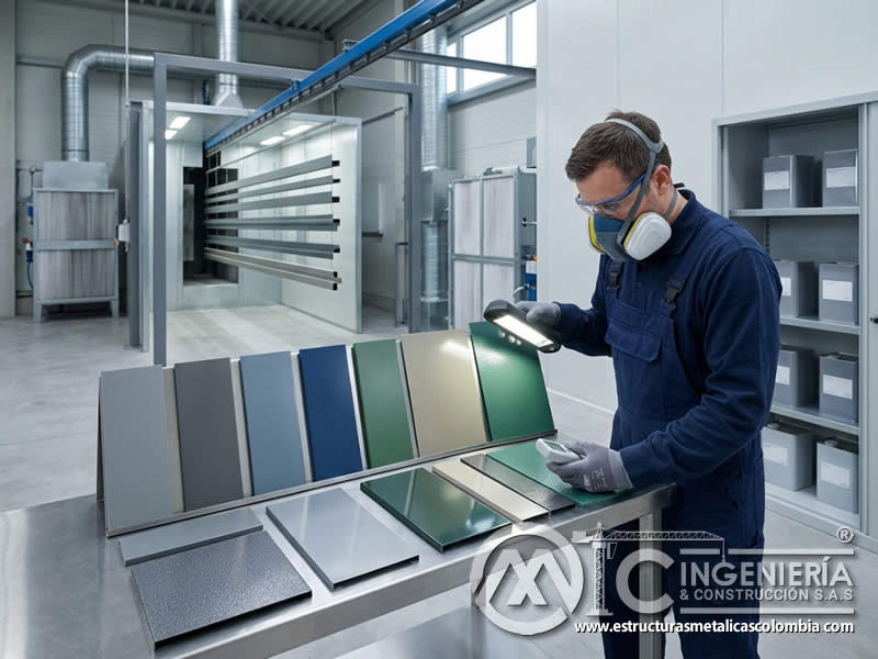 Innovaciones en pigmentos y aditivos ecológicos para pinturas en polvo con estabilidad de color y protección metálica en Bogotá, Colombia. Montajes, Ingeniería y Construcción. MIC SAS.