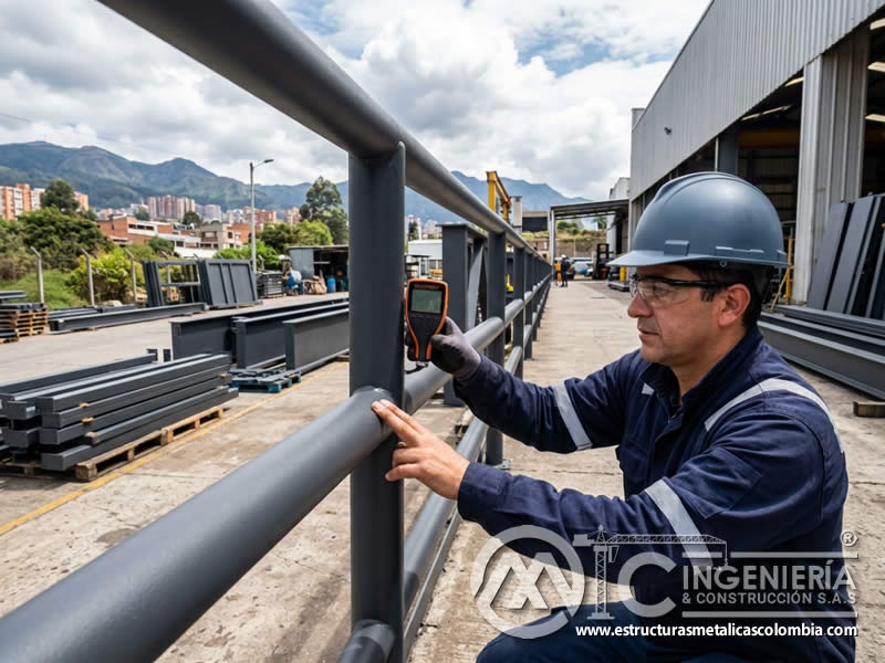 Cuidado de estructuras pintadas en Colombia para mantener resistencia frente a humedad e intemperie para responder a condiciones de humedad, polvo y exposición en Bogotá, Colombia. Montajes, Ingeniería y Construcción. MIC SAS. Cuidado de estructuras pintadas en Colombia para mantener resistencia frente a humedad e intemperie para responder a condiciones de humedad, polvo y exposición en Bogotá, Colombia. Montajes, Ingeniería y Construcción. MIC SAS.