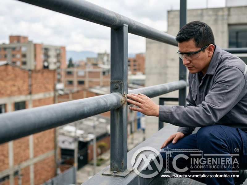 Inspección visual de pintura en polvo expuesta a intemperie para detectar pérdida de brillo o color para conservar brillo, color y resistencia del acabado en Bogotá, Colombia. Montajes, Ingeniería y Construcción. MIC SAS. Inspección visual de pintura en polvo expuesta a intemperie para detectar pérdida de brillo o color para conservar brillo, color y resistencia del acabado en Bogotá, Colombia. Montajes, Ingeniería y Construcción. MIC SAS.