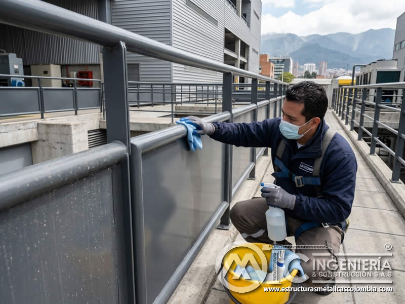 Acabados exteriores requieren limpieza suave para reducir efectos de humedad, sol y contaminación cuidando bordes, uniones y zonas de mayor contacto en Bogotá, Colombia. Montajes, Ingeniería y Construcción. MIC SAS. Acabados exteriores requieren limpieza suave para reducir efectos de humedad, sol y contaminación cuidando bordes, uniones y zonas de mayor contacto en Bogotá, Colombia. Montajes, Ingeniería y Construcción. MIC SAS.