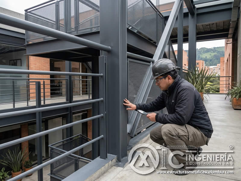 Humedad prolongada en exteriores exige revisar bordes, uniones y zonas donde puede iniciar corrosión como parte de un mantenimiento preventivo bien controlado en Bogotá, Colombia. Montajes, Ingeniería y Construcción. MIC SAS. Humedad prolongada en exteriores exige revisar bordes, uniones y zonas donde puede iniciar corrosión como parte de un mantenimiento preventivo bien controlado en Bogotá, Colombia. Montajes, Ingeniería y Construcción. MIC SAS.