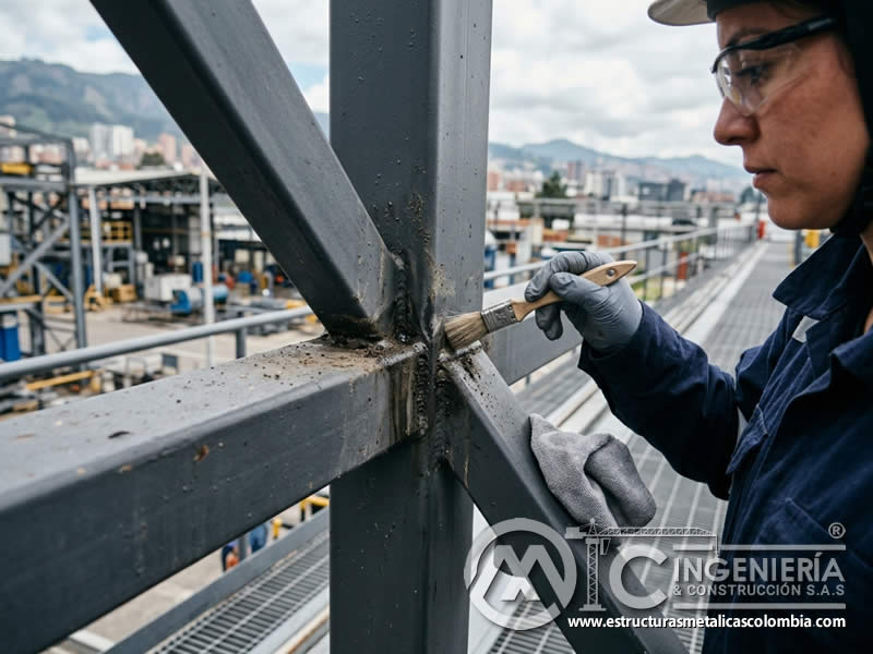 Deterioro ambiental en piezas metálicas exteriores puede reducir vida útil si no hay mantenimiento antes de decidir retoques, protección adicional o repintado en Bogotá, Colombia. Montajes, Ingeniería y Construcción. MIC SAS. Deterioro ambiental en piezas metálicas exteriores puede reducir vida útil si no hay mantenimiento antes de decidir retoques, protección adicional o repintado en Bogotá, Colombia. Montajes, Ingeniería y Construcción. MIC SAS.