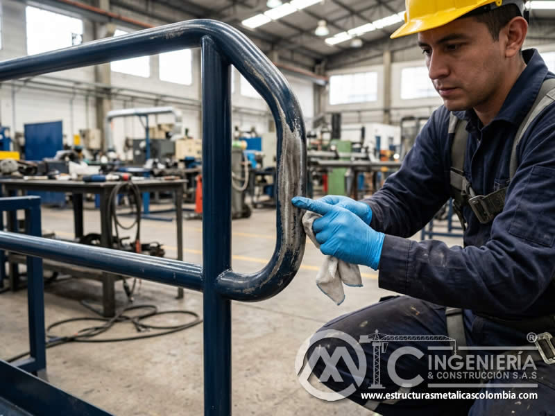 Identificación temprana de corrosión bajo recubrimientos daúados o mal adheridos con enfoque en durabilidad, limpieza y control visual del acabado en Bogotá, Colombia. Montajes, Ingeniería y Construcción. MIC SAS. Identificación temprana de corrosión bajo recubrimientos daúados o mal adheridos con enfoque en durabilidad, limpieza y control visual del acabado en Bogotá, Colombia. Montajes, Ingeniería y Construcción. MIC SAS.