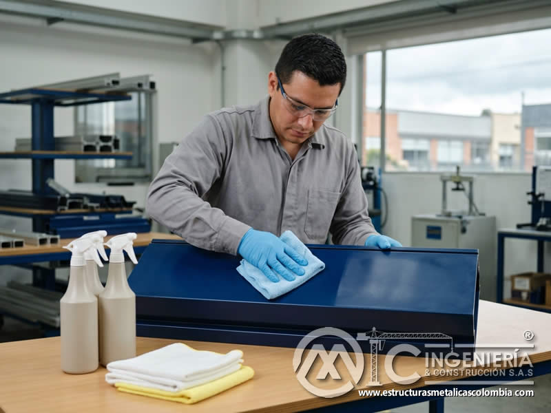 Procedimiento de limpieza seguro para conservar piezas pintadas en Bogotá y Colombia para responder a condiciones de humedad, polvo y exposición en Bogotá, Colombia. Montajes, Ingeniería y Construcción. MIC SAS. Procedimiento de limpieza seguro para conservar piezas pintadas en Bogotá y Colombia para responder a condiciones de humedad, polvo y exposición en Bogotá, Colombia. Montajes, Ingeniería y Construcción. MIC SAS.