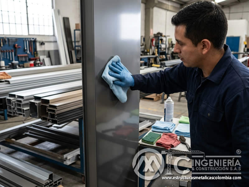 Cuidado de superficies pintadas en Colombia con métodos mecánicos no agresivos para responder a condiciones de humedad, polvo y exposición en Bogotá, Colombia. Montajes, Ingeniería y Construcción. MIC SAS.