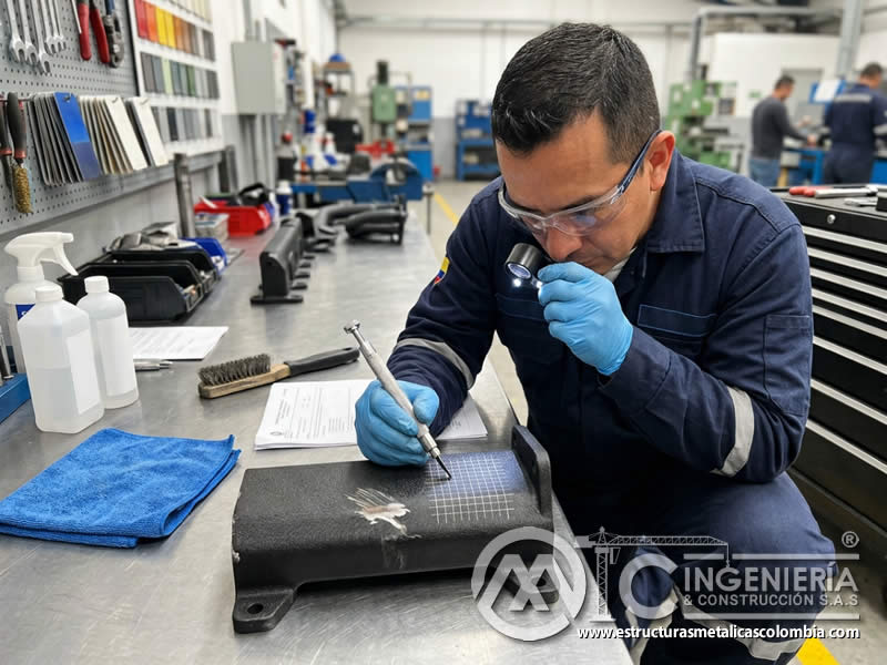 Evaluacion de adherencia antes de corregir superficies pintadas en polvo en Bogotá, Colombia. Montajes, Ingeniería y Construcción. MIC SAS. Evaluacion de adherencia antes de corregir superficies pintadas en polvo en Bogotá, Colombia. Montajes, Ingeniería y Construcción. MIC SAS.
