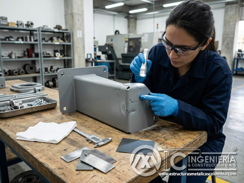 Inspección de rayones golpes y desgaste en recubrimientos electrostáticos en Bogotá, Colombia. Montajes, Ingeniería y Construcción. MIC SAS. Inspección de rayones golpes y desgaste en recubrimientos electrostáticos en Bogotá, Colombia. Montajes, Ingeniería y Construcción. MIC SAS.