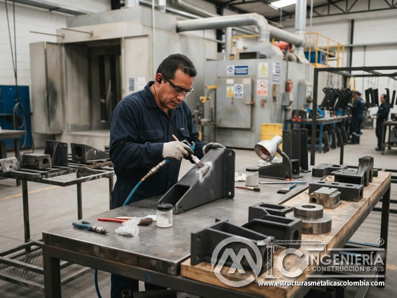 Reparacion de piezas industriales pintadas con acabado durable en Bogotá, Colombia. Montajes, Ingeniería y Construcción. MIC SAS. Reparacion de piezas industriales pintadas con acabado durable en Bogotá, Colombia. Montajes, Ingeniería y Construcción. MIC SAS.