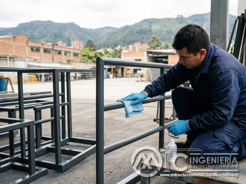 Protector superficial aplicado con criterio técnico para conservar brillo, color y limpieza como parte de un mantenimiento preventivo bien controlado en Bogotá, Colombia. Montajes, Ingeniería y Construcción. MIC SAS. Protector superficial aplicado con criterio técnico para conservar brillo, color y limpieza como parte de un mantenimiento preventivo bien controlado en Bogotá, Colombia. Montajes, Ingeniería y Construcción. MIC SAS.