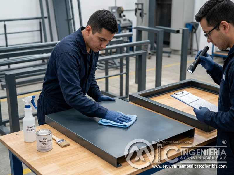 Revisión del fabricante y del tipo de resina antes de aplicar cualquier protector manteniendo coherencia con el uso real de cada pieza metálica en Bogotá, Colombia. Montajes, Ingeniería y Construcción. MIC SAS. Revisión del fabricante y del tipo de resina antes de aplicar cualquier protector manteniendo coherencia con el uso real de cada pieza metálica en Bogotá, Colombia. Montajes, Ingeniería y Construcción. MIC SAS.