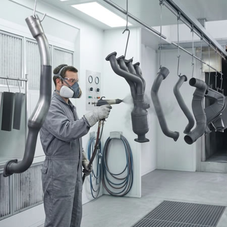 Componente térmico con recubrimiento resistente a gases calientes, corrosión y pérdida de adherencia en Bogotá, Colombia. Montajes, Ingeniería y Construcción. MIC SAS.