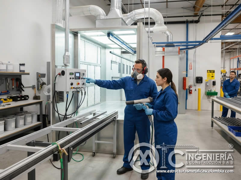 Actualización en capacitación para operar equipos de pintura en polvo electrostática, incorporando nuevas tecnologías, cambios normativos, mejoras de seguridad, mantenimiento, eficiencia energética y buenas prácticas en Bogotá, Colombia. Montajes, Ingeniería y Construcción. MIC SAS. Actualización en capacitación para operar equipos de pintura en polvo electrostática, incorporando nuevas tecnologías, cambios normativos, mejoras de seguridad, mantenimiento, eficiencia energética y buenas prácticas en Bogotá, Colombia. Montajes, Ingeniería y Construcción. MIC SAS.