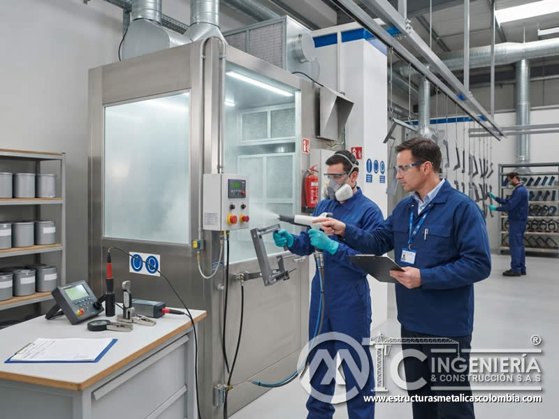 Certificaciones en equipos de pintura en polvo electrostática orientadas a seguridad y eficiencia, verificando desempeño, protección eléctrica, control de incendios, ergonomía, ventilación y calidad del proceso en Bogotá, Colombia. Montajes, Ingeniería y Construcción. MIC SAS. Certificaciones en equipos de pintura en polvo electrostática orientadas a seguridad y eficiencia, verificando desempeño, protección eléctrica, control de incendios, ergonomía, ventilación y calidad del proceso en Bogotá, Colombia. Montajes, Ingeniería y Construcción. MIC SAS.