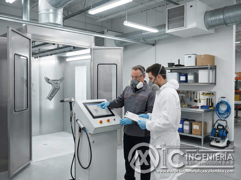 Certificaciones en equipos de pintura en polvo electrostática para mejorar eficiencia y productividad laboral, optimizando configuración de equipos, tiempos de aplicación, uso de material, limpieza, mantenimiento y secuencia de trabajo en Bogotá, Colombia. Montajes, Ingeniería y Construcción. MIC SAS. Certificaciones en equipos de pintura en polvo electrostática para mejorar eficiencia y productividad laboral, optimizando configuración de equipos, tiempos de aplicación, uso de material, limpieza, mantenimiento y secuencia de trabajo en Bogotá, Colombia. Montajes, Ingeniería y Construcción. MIC SAS.