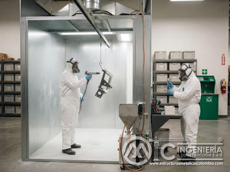 Importancia de seguir recomendaciones y protocolos de seguridad en la operación de equipos de pintura en polvo electrostática, aplicando procedimientos, EPP, ventilación, puesta a tierra, limpieza, inspección y respuesta ante incidentes en Bogotá, Colombia. Montajes, Ingeniería y Construcción. MIC SAS. Importancia de seguir recomendaciones y protocolos de seguridad en la operación de equipos de pintura en polvo electrostática, aplicando procedimientos, EPP, ventilación, puesta a tierra, limpieza, inspección y respuesta ante incidentes en Bogotá, Colombia. Montajes, Ingeniería y Construcción. MIC SAS.