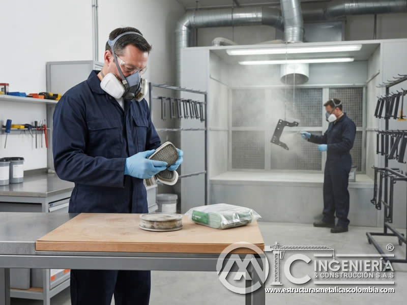 Filtros de partículas para respiradores usados contra polvo de pintura con eficiencia FFP, HEPA, ajuste y reemplazo preventivo en Bogotá, Colombia. Montajes, Ingeniería y Construcción. MIC SAS. Filtros de partículas para respiradores usados contra polvo de pintura con eficiencia FFP, HEPA, ajuste y reemplazo preventivo en Bogotá, Colombia. Montajes, Ingeniería y Construcción. MIC SAS.