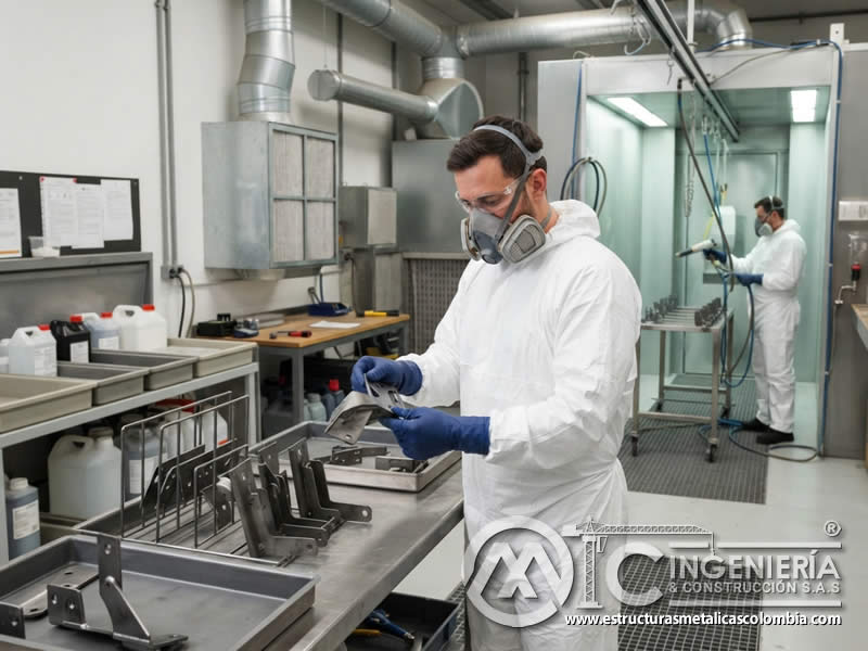 Guantes de nitrilo para pintura en polvo electrostática y productos químicos relacionados con barrera, ajuste e inspección en Bogotá, Colombia. Montajes, Ingeniería y Construcción. MIC SAS. Guantes de nitrilo para pintura en polvo electrostática y productos químicos relacionados con barrera, ajuste e inspección en Bogotá, Colombia. Montajes, Ingeniería y Construcción. MIC SAS.