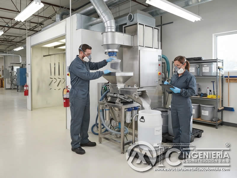 Tecnologías de tratamiento de residuos de pintura en polvo con reciclaje, separación, estabilización y recuperación de materiales en Bogotá, Colombia. Montajes, Ingeniería y Construcción. MIC SAS. Tecnologías de tratamiento de residuos de pintura en polvo con reciclaje, separación, estabilización y recuperación de materiales en Bogotá, Colombia. Montajes, Ingeniería y Construcción. MIC SAS.