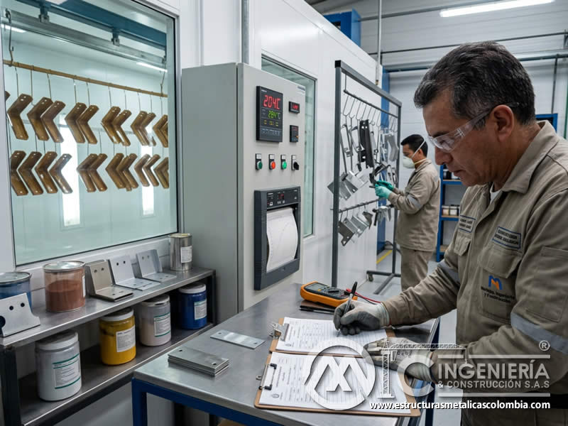 Registro de curado para trazabilidad de tiempo y temperatura en Bogotá, Colombia. Montajes, Ingeniería y Construcción. MIC SAS.