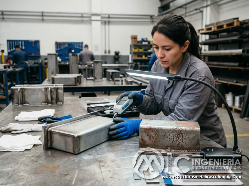 Características de superficie para adherencia de pintura en polvo en Bogotá, Colombia. Montajes, Ingeniería y Construcción. MIC SAS. Características de superficie para adherencia de pintura en polvo en Bogotá, Colombia. Montajes, Ingeniería y Construcción. MIC SAS.