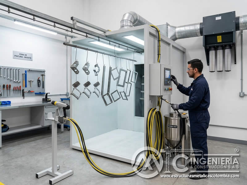 Equipos de pintura en polvo para acabados metálicos de alta calidad en Bogotá, Colombia. Montajes, Ingeniería y Construcción. MIC SAS. Equipos de pintura en polvo para acabados metálicos de alta calidad en Bogotá, Colombia. Montajes, Ingeniería y Construcción. MIC SAS.