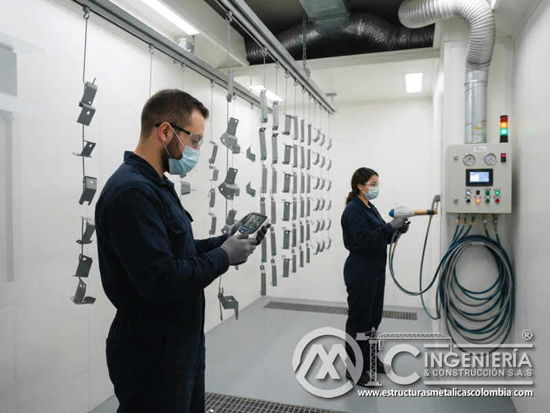 Control de temperatura y humedad ambiental para pintura en polvo en Bogotá, Colombia. Montajes, Ingeniería y Construcción. MIC SAS. Control de temperatura y humedad ambiental para pintura en polvo en Bogotá, Colombia. Montajes, Ingeniería y Construcción. MIC SAS.