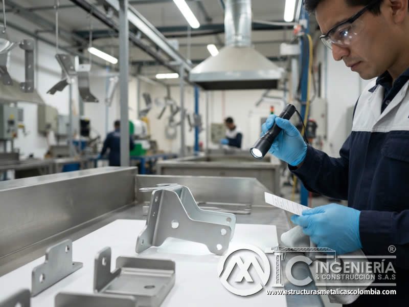 Control de contaminantes en piezas metálicas antes de pintura en polvo para obtener superficies limpias y acabados uniformes en Bogotá, Colombia. Montajes, Ingeniería y Construcción. MIC SAS. Control de contaminantes en piezas metálicas antes de pintura en polvo para obtener superficies limpias y acabados uniformes en Bogotá, Colombia. Montajes, Ingeniería y Construcción. MIC SAS.