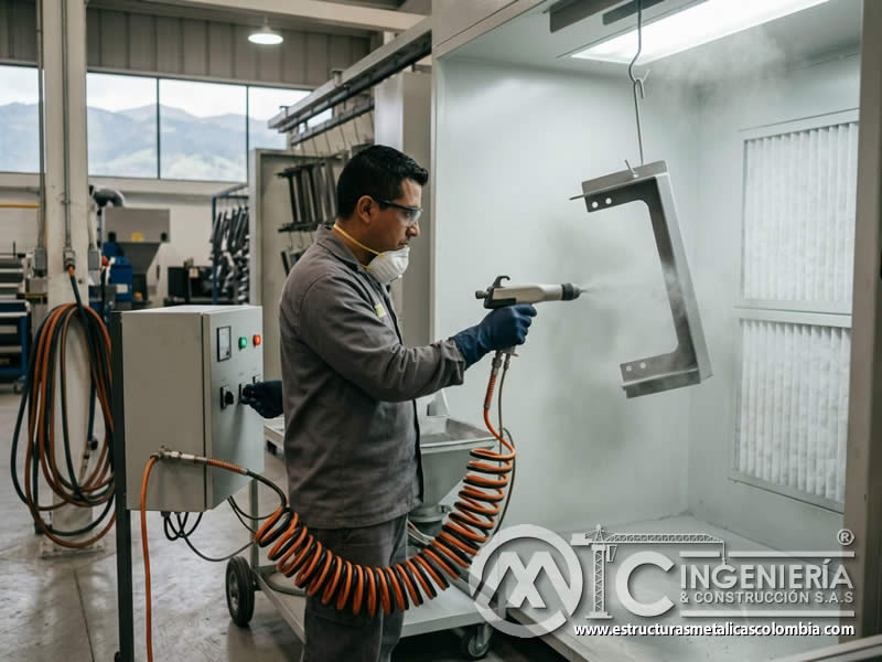 Generador de carga para pintura en polvo con sandblasting en Bogotá, Colombia. Montajes, Ingeniería y Construcción. MIC SAS. Generador de carga para pintura en polvo con sandblasting en Bogotá, Colombia. Montajes, Ingeniería y Construcción. MIC SAS.