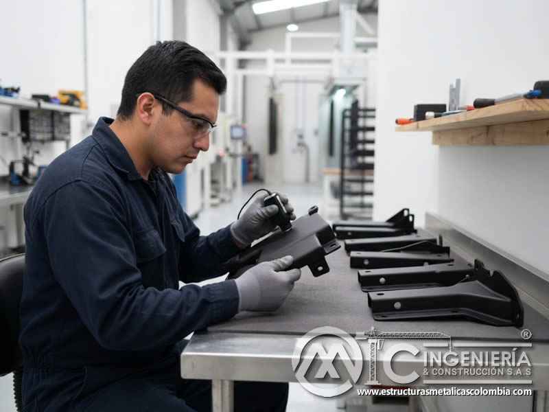 Control de calidad en pintura en polvo termoendurecible metálico Bogotá, Colombia en Bogotá, Colombia. Montajes, Ingeniería y Construcción. MIC SAS. Control de calidad en pintura en polvo termoendurecible metálico Bogotá, Colombia en Bogotá, Colombia. Montajes, Ingeniería y Construcción. MIC SAS.