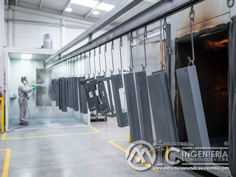 Piezas metálicas listas para curado con acabado termoendurecible Bogotá en Bogotá, Colombia. Montajes, Ingeniería y Construcción. MIC SAS. Piezas metálicas listas para curado con acabado termoendurecible Bogotá en Bogotá, Colombia. Montajes, Ingeniería y Construcción. MIC SAS.