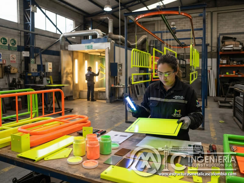 Características y aplicaciones de las pinturas en polvo fluorescentes en Bogotá, Colombia. Montajes, Ingeniería y Construcción. MIC SAS. Características y aplicaciones de las pinturas en polvo fluorescentes en Bogotá, Colombia. Montajes, Ingeniería y Construcción. MIC SAS.