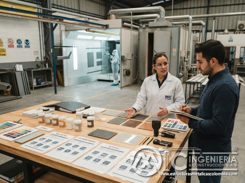 Pintura en polvo para descripción de los tipos principales de resinas: en Bogotá, Colombia. Montajes, Ingeniería y Construcción. MIC SAS. Pintura en polvo para descripción de los tipos principales de resinas: en Bogotá, Colombia. Montajes, Ingeniería y Construcción. MIC SAS.