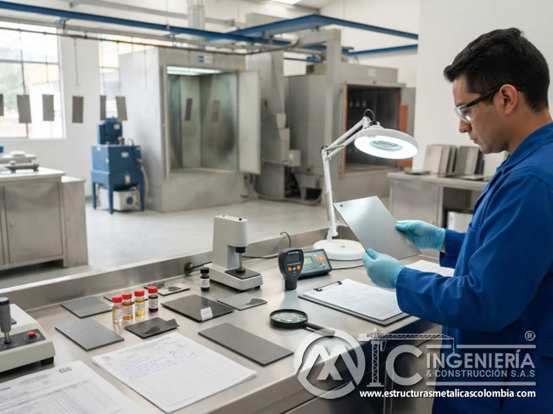 Propiedades de resistencia química y al impacto de la pintura en polvo epoxi en Bogotá, Colombia. Montajes, Ingeniería y Construcción. MIC SAS. Propiedades de resistencia química y al impacto de la pintura en polvo epoxi en Bogotá, Colombia. Montajes, Ingeniería y Construcción. MIC SAS.