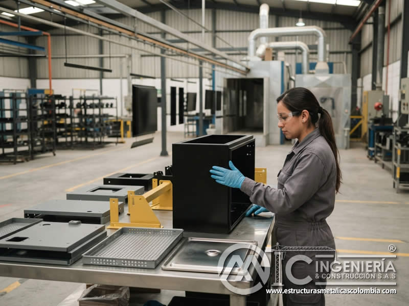 Recubrimiento con resistencia química para piezas metálicas industriales en Bogotá, Colombia. Montajes, Ingeniería y Construcción. MIC SAS. Recubrimiento con resistencia química para piezas metálicas industriales en Bogotá, Colombia. Montajes, Ingeniería y Construcción. MIC SAS.