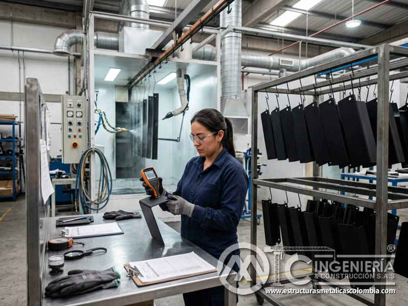 Control de parametros para lograr acabados uniformes sobre metálico Bogotá en Bogotá, Colombia. Montajes, Ingeniería y Construcción. MIC SAS. Control de parametros para lograr acabados uniformes sobre metálico Bogotá en Bogotá, Colombia. Montajes, Ingeniería y Construcción. MIC SAS.