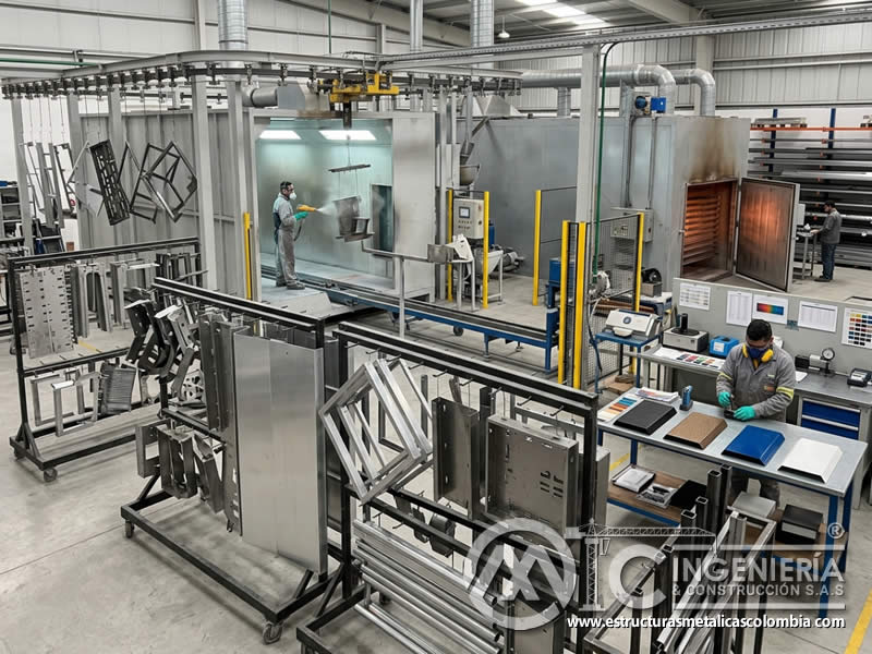 Variacion de aplicación segun tipo de pintura en polvo sobre metal Bogotá en Bogotá, Colombia. Montajes, Ingeniería y Construcción. MIC SAS. Variacion de aplicación segun tipo de pintura en polvo sobre metal Bogotá en Bogotá, Colombia. Montajes, Ingeniería y Construcción. MIC SAS.