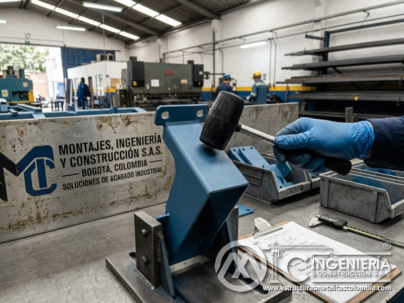 Recubrimiento metálico con pintura en polvo resistente al impacto industrial en Bogotá, Colombia. Montajes, Ingeniería y Construcción. MIC SAS. Recubrimiento metálico con pintura en polvo resistente al impacto industrial en Bogotá, Colombia. Montajes, Ingeniería y Construcción. MIC SAS.
