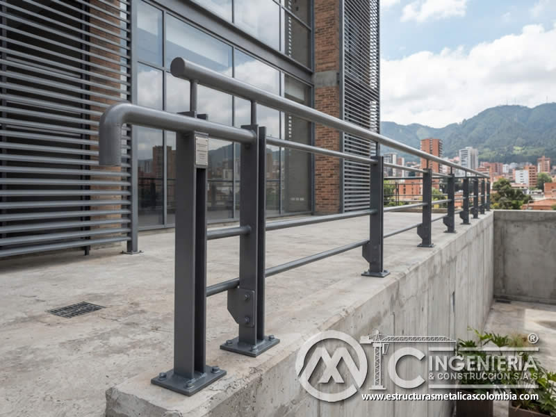 Aplicaciones exteriores metálicas con mayor vida útil mediante pintura en polvo en Bogotá, Colombia. Montajes, Ingeniería y Construcción. MIC SAS. Aplicaciones exteriores metálicas con mayor vida útil mediante pintura en polvo en Bogotá, Colombia. Montajes, Ingeniería y Construcción. MIC SAS.