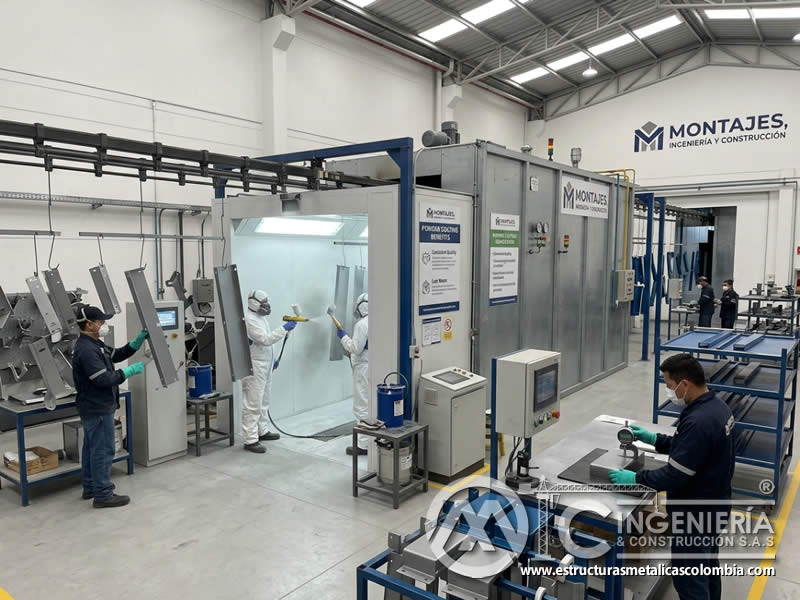 Alta productividad en líneas industriales de pintura en polvo en Bogotá, Colombia. Montajes, Ingeniería y Construcción. MIC SAS. Alta productividad en líneas industriales de pintura en polvo en Bogotá, Colombia. Montajes, Ingeniería y Construcción. MIC SAS.