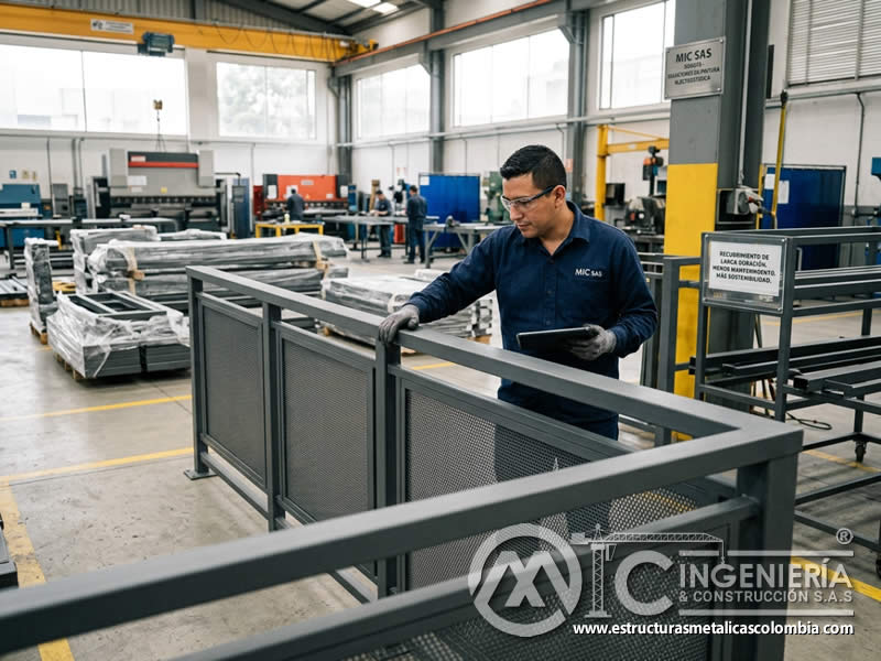 Durabilidad de pintura en polvo para reducir repintado y consumo de recursos en Bogotá, Colombia. Montajes, Ingeniería y Construcción. MIC SAS. Durabilidad de pintura en polvo para reducir repintado y consumo de recursos en Bogotá, Colombia. Montajes, Ingeniería y Construcción. MIC SAS.