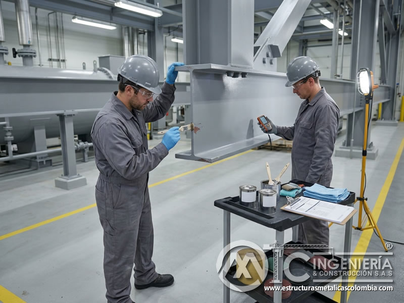 Mantenimiento preventivo y costos de pintura industrial en Bogotá, Colombia. Montajes, Ingeniería y Construcción. MIC SAS.