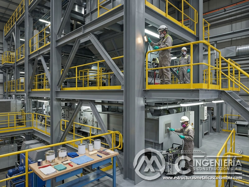 Costo total de propiedad en acero pintado industrialmente en Bogotá, Colombia. Montajes, Ingeniería y Construcción. MIC SAS.