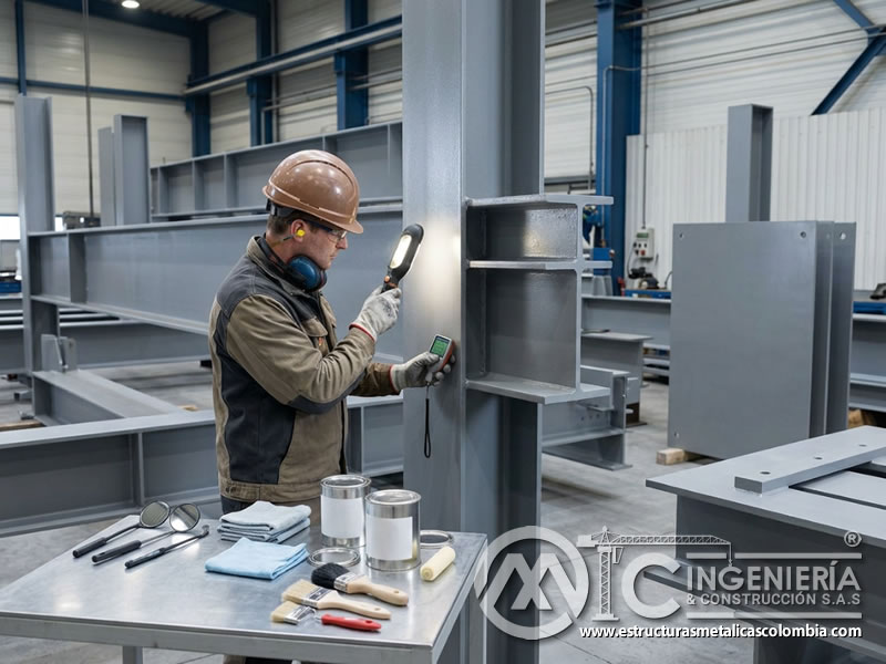 Reducción de mantenimiento y costos con pintura industrial en Bogotá, Colombia. Montajes, Ingeniería y Construcción. MIC SAS.