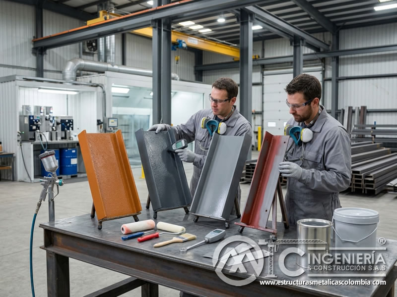 Selección rentable de pintura industrial para metal en Bogotá, Colombia. Montajes, Ingeniería y Construcción. MIC SAS.