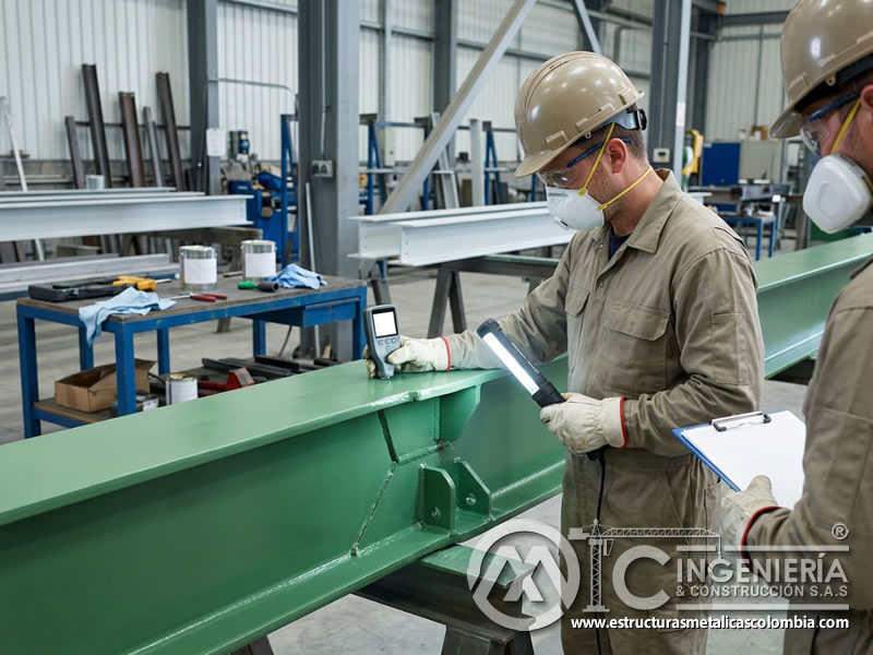 Control de calidad para costos a largo plazo en pintura industrial en Bogotá, Colombia. Montajes, Ingeniería y Construcción. MIC SAS.