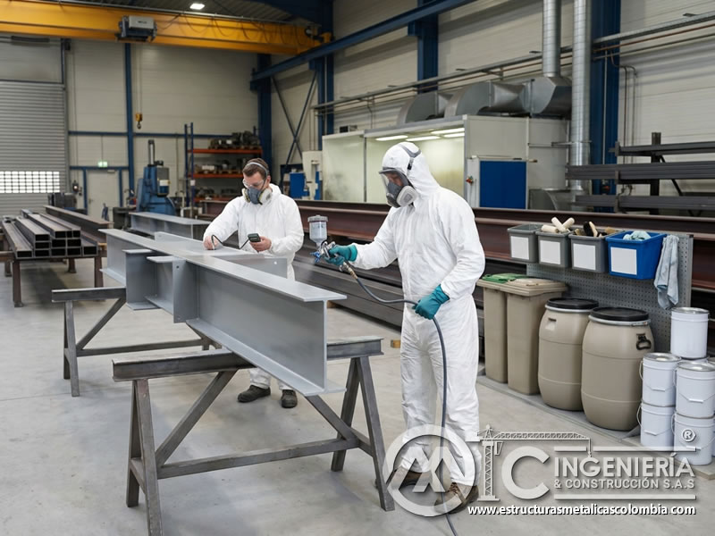 Responsabilidad corporativa en pintura industrial para metal en Bogotá, Colombia. Montajes, Ingeniería y Construcción. MIC SAS.